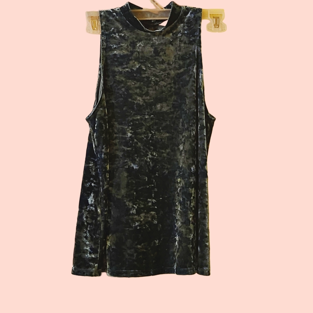 Arizona Jean Company Dark Teal Sleeveless blouse